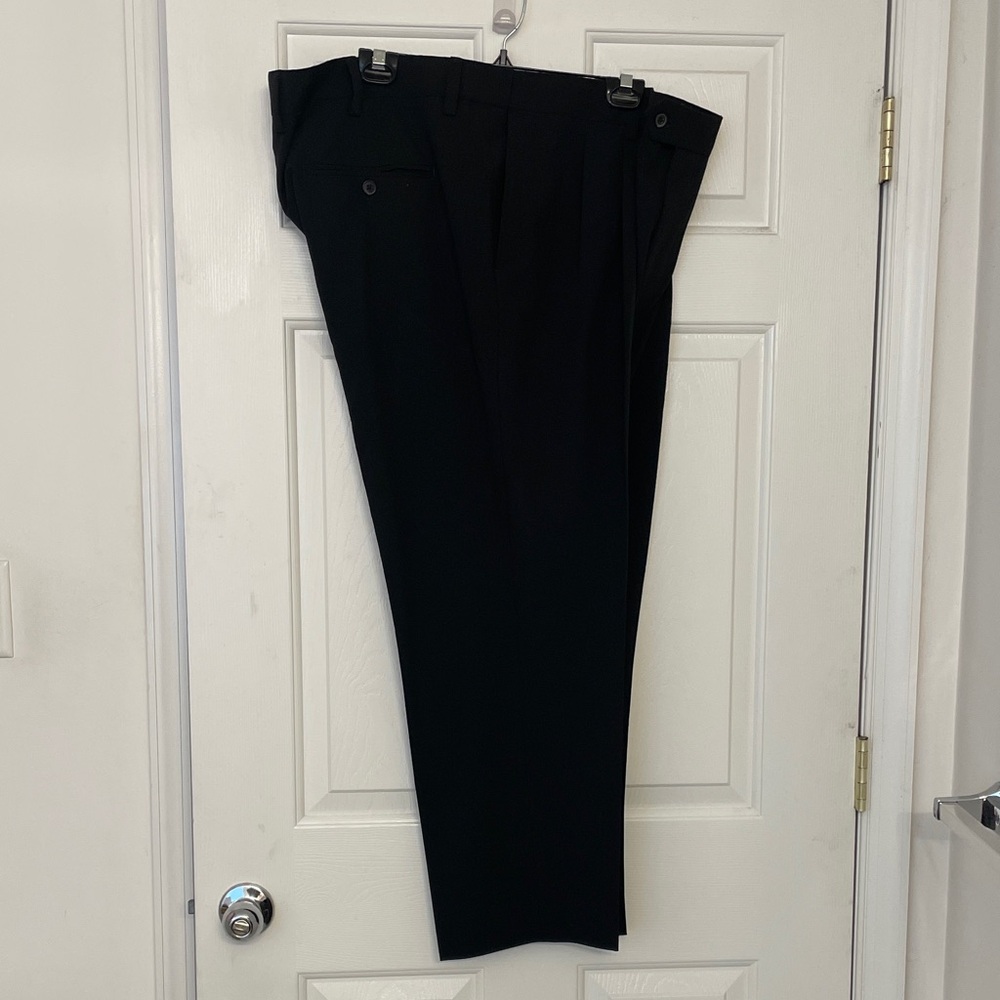 Classic Black Men's Dress Trousers
